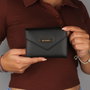 Zoozie Bags Cartera y Tarjetero de Piel Negra